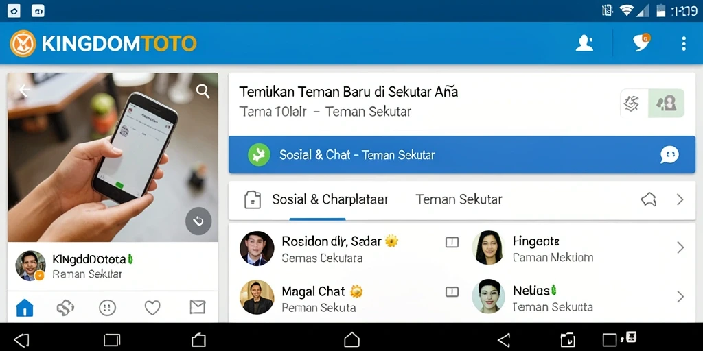 Antarmuka pengguna KINGDOMTOTO yang ramah dan intuitif.
