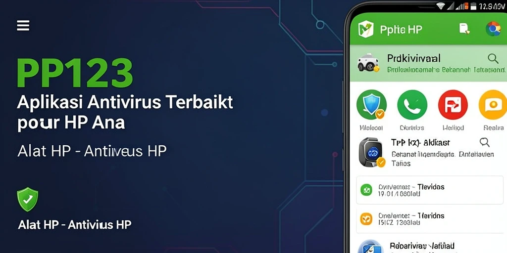 Tampilan antarmuka PP123 yang intuitif untuk keamanan HP.