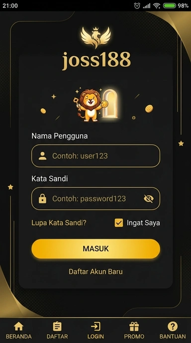 Panduan Masuk Akun joss188 untuk Pengguna Android