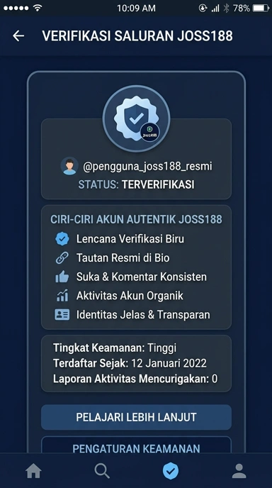 Kanal Resmi Joss188 untuk Pengguna Android Indonesia